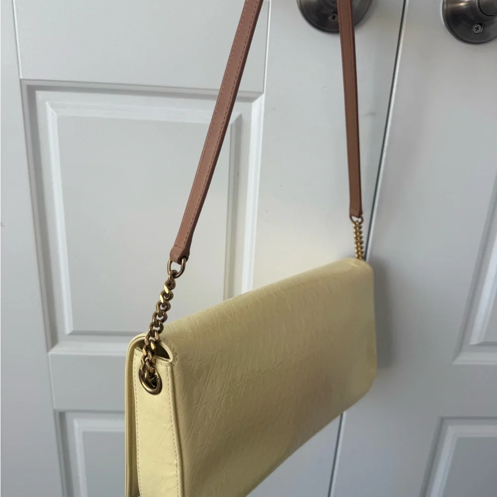 YSL butter yellow shoulder bag Kate 99 - Picture 4 of 11